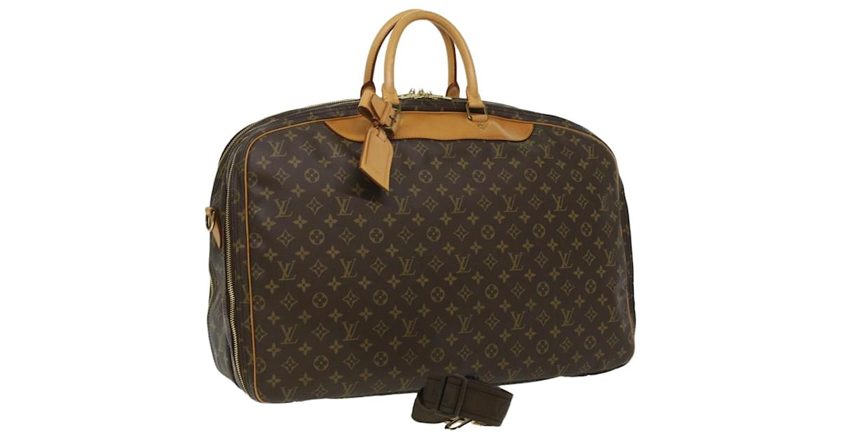 Louis Vuitton Boston Bag Monogram Alize de Poche M41392 Brown Women's in  2023