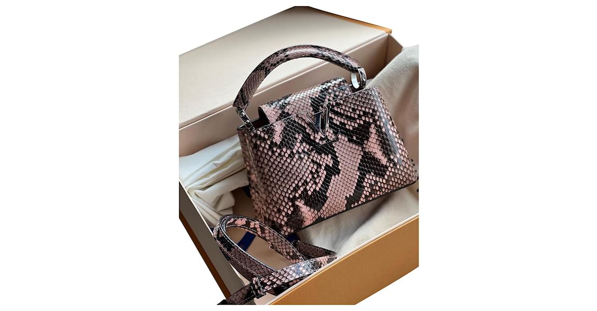 Louis Vuitton Python Mini Capucines Bag – Votre Luxe