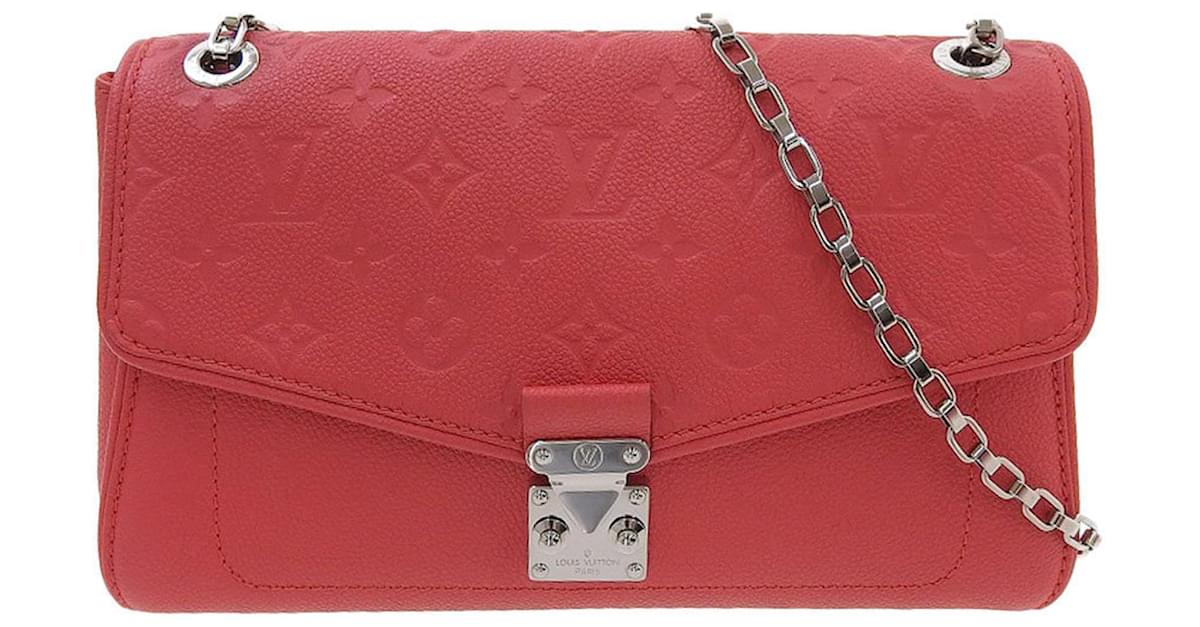 LOUIS VUITTON Empreinte Saint Germain PM Shoulder Rose valerine