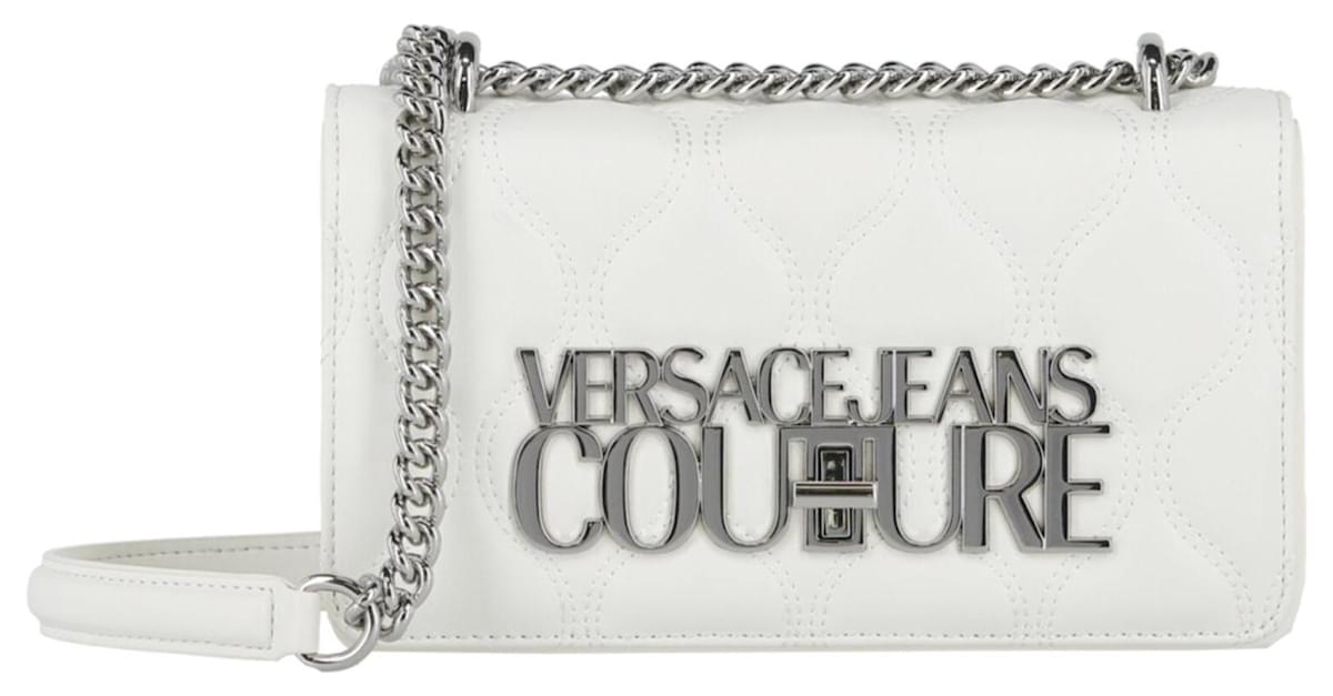 Versace Jeans Couture Versace Jeans Logo Crossbody Bag Pink Plastic  Polyurethane ref.752186 - Joli Closet