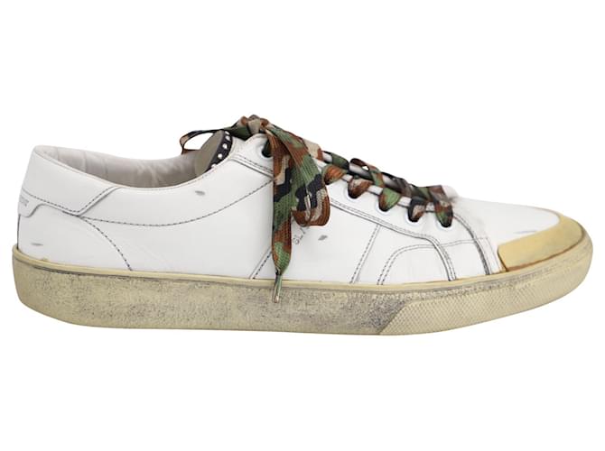 シューズ・サンダルその他 SAINT LAURENT Women Shoes 8180251TV002035 White Saint Laurent Shoes Woman Saint Laurent – Modecraze Inc.