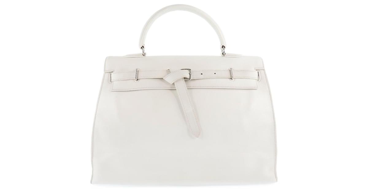 Hermès hermes kelly White Leather ref.755056 - Joli Closet