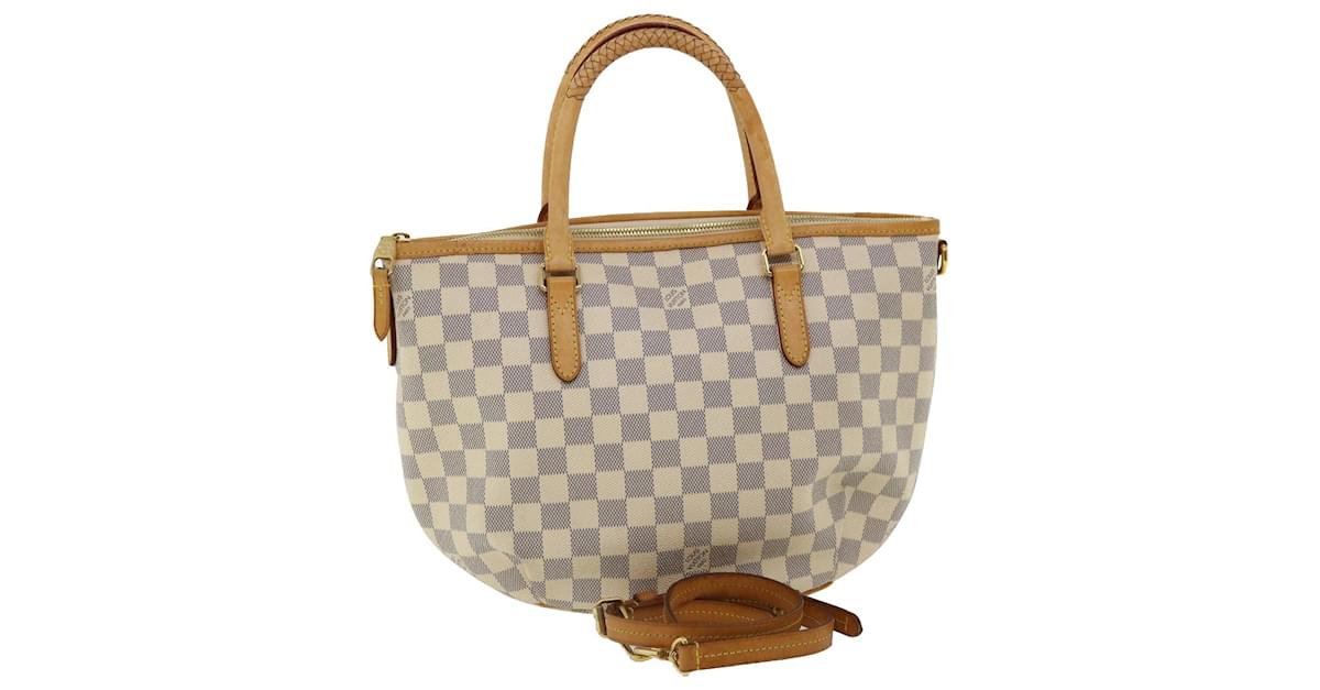 Louis Vuitton Damier Azur Riviera PM N48250 Women's Handbag Azur