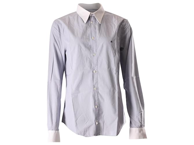 Chemise Homme J.Crew Manches Longues à Carreaux - Taille M - Coton - Occasion TB