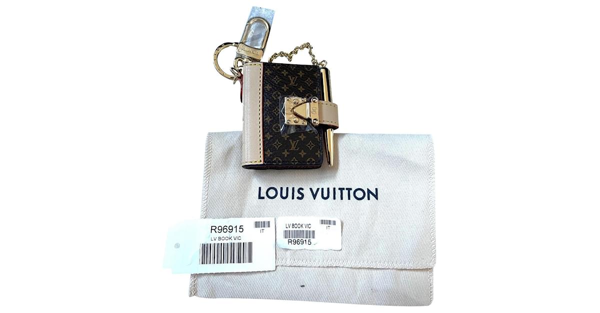 Louis Vuitton keyring Brown Leather ref.754951 - Joli Closet