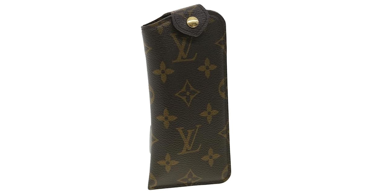 LOUIS VUITTON Monogram Etui A Lunettes PM Glasses Case M66545 LV