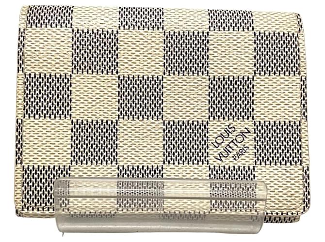 Porta carte Louis Vuitton Bianco Tela Joli Closet