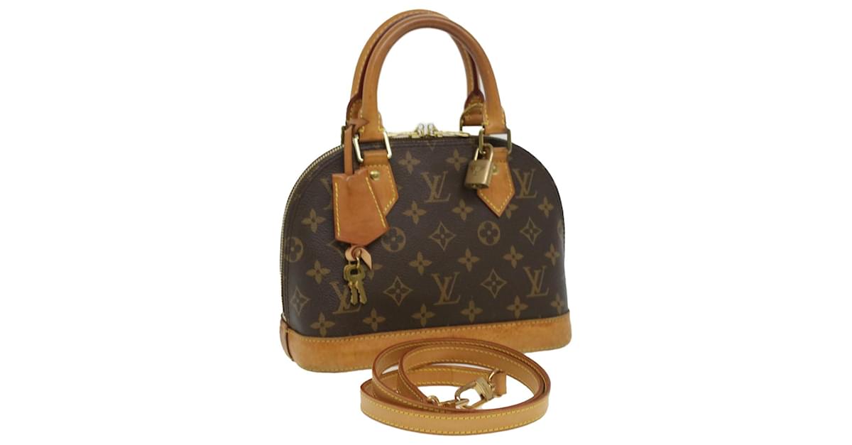 Louis Vuitton, Bags, Louis Vuitton Monogram Alma Bb Hand Bag M5352 Lv  Auth Ep573
