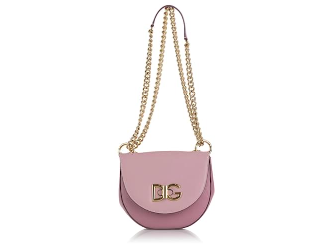 Dolce & Gabbana バッグ Dolce & Gabbana Dolce&Gabbana Pink Wifi Leather Shoulder Bag