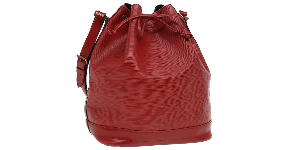 LOUIS VUITTON Epi Noe Shoulder Bag Red M44007 LV Auth fm2570 Leather  ref.1032452 - Joli Closet