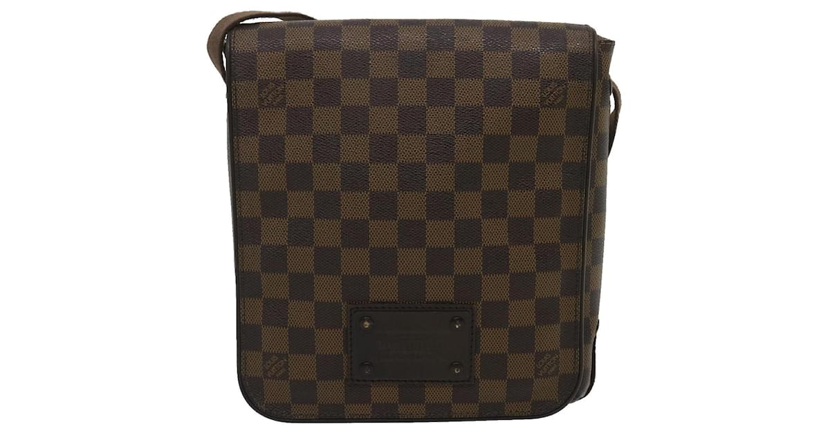 Louis Vuitton Damier Ebene Brooklyn PM N51210 Brown Cloth ref