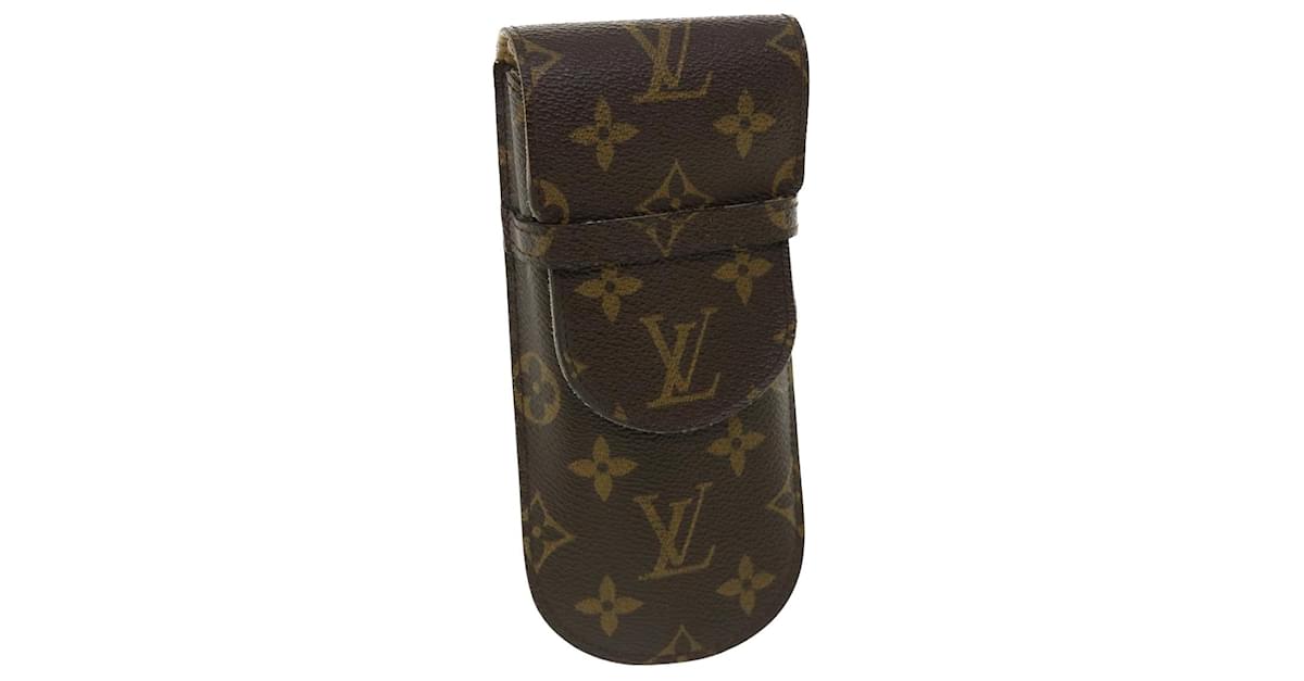 Authentic Louis Vuitton Monogram Etui Lunettes Rabat M62970 Glasses Case  103133