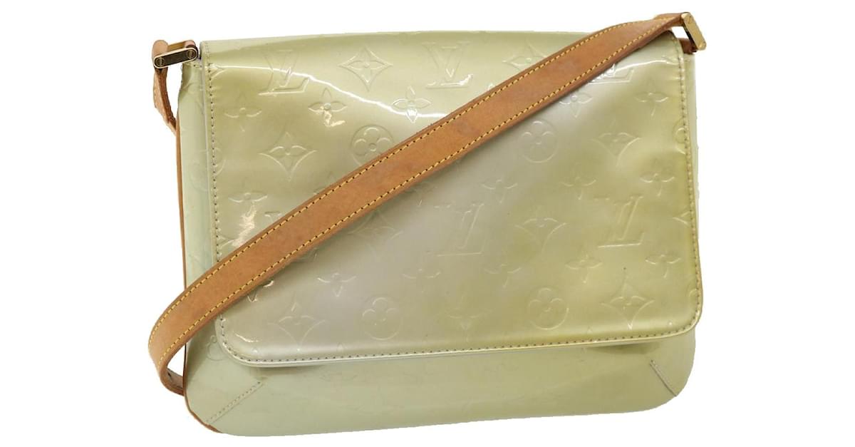 LOUIS VUITTON Monogram Vernis Thompson Street Shoulder Bag Gris M91069 LV  tb731 Patent leather ref.972138 - Joli Closet