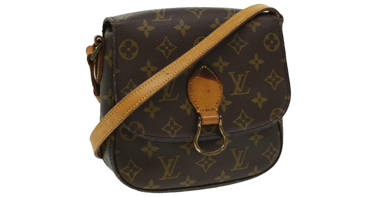 LOUIS VUITTON Monogram Saint Cloud MM Shoulder Bag M51243 LV Auth 34410  Cloth ref.774257 - Joli Closet