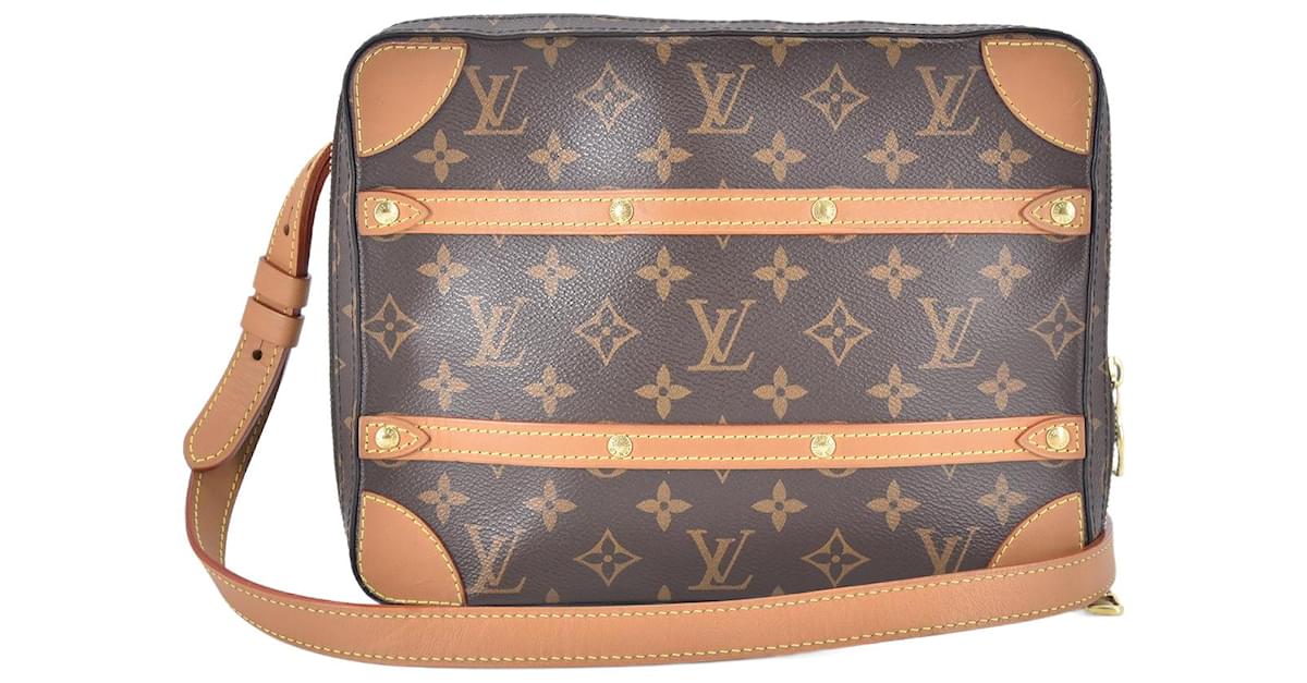 Louis Vuitton Monogram Soft Trunk Messenger Brown ref.775903
