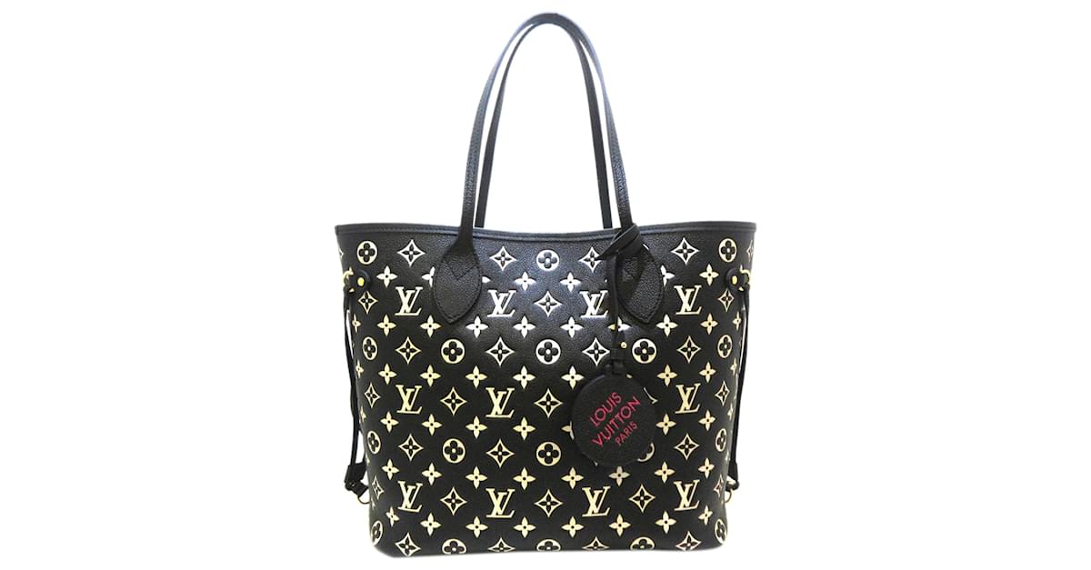 LOUIS VUITTON Empreinte Spring In The City Neverfull MM Black