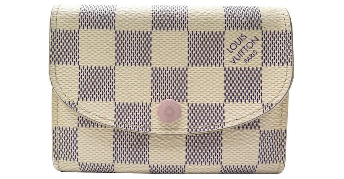 Rosalie Coin Purse Damier Azur Canvas - Wallets and Small Leather Goods  N61276