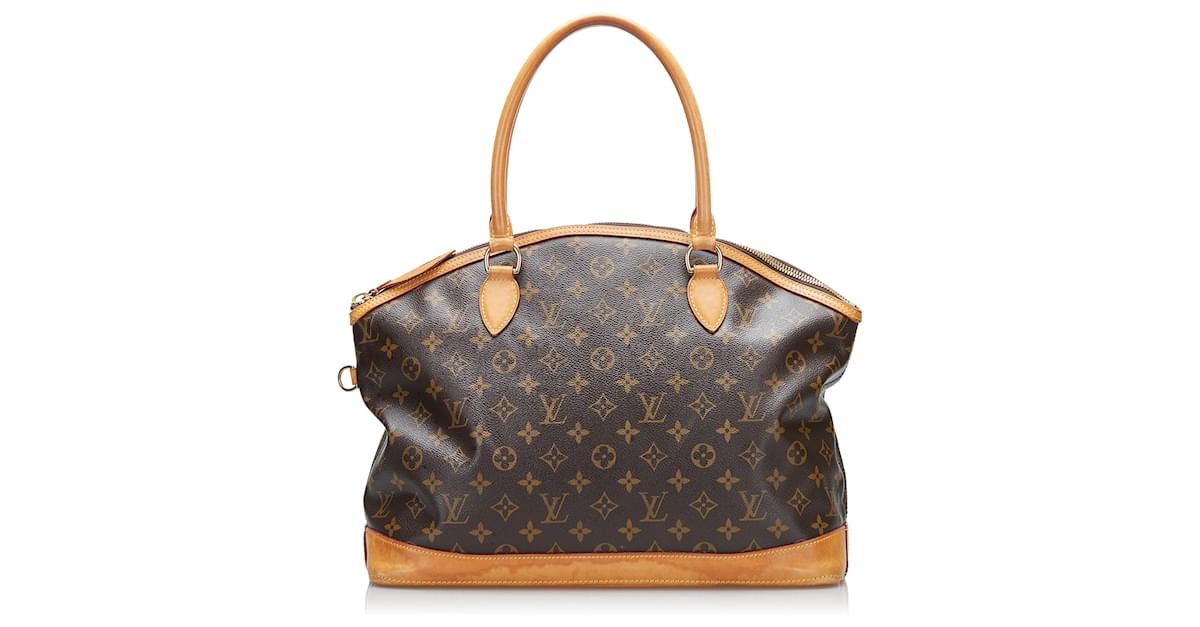 Louis Vuitton Brown Monogram Lockit Horizontal Cloth ref.781047 - Joli  Closet