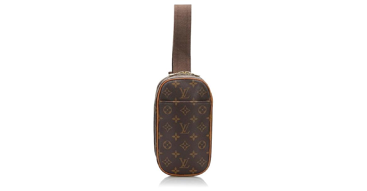 Louis Vuitton Monogram Pochette Gange Brown ref.782399 - Joli Closet