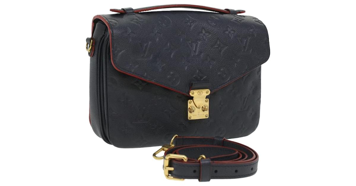 LOUIS VUITTON Shoulder Bag M44018 Pochette Metis MM Monogram Empreinte –