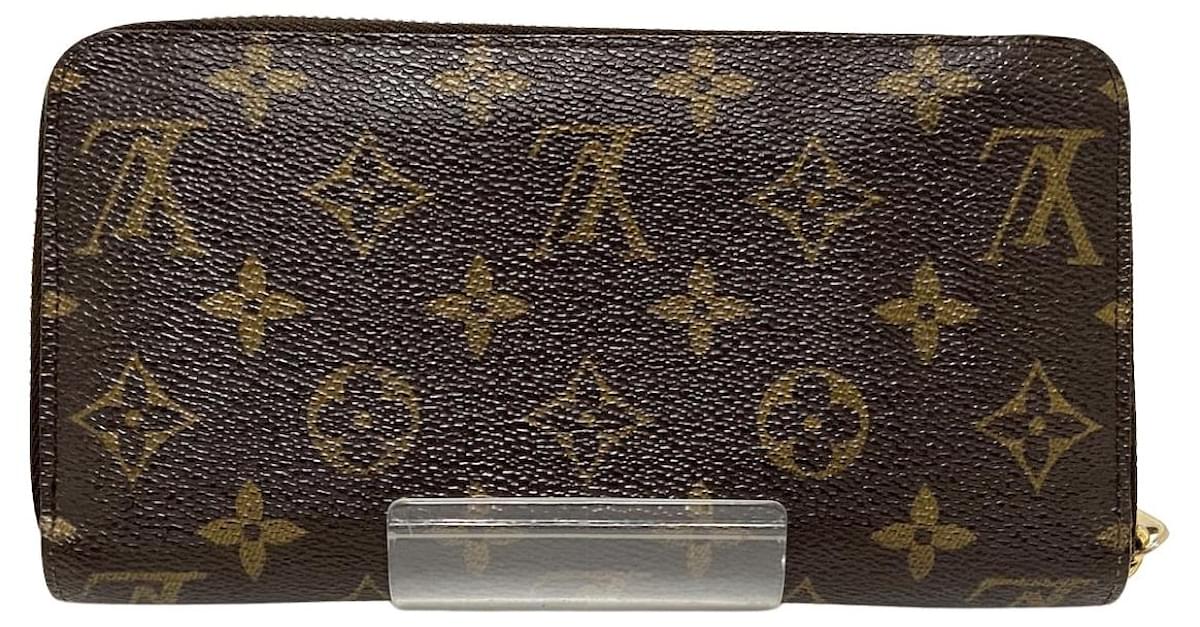 Louis Vuitton Portefeuille zippy Brown Cloth ref.921702 - Joli Closet