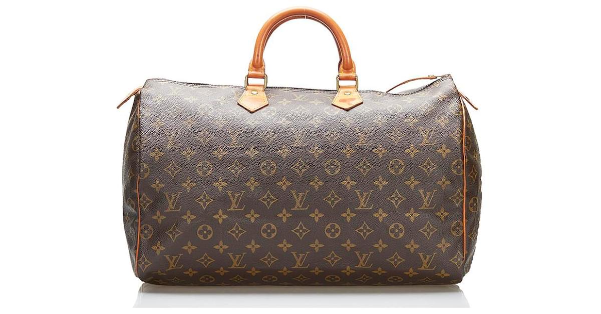Louis Vuitton Monogram Speedy 40 Brown ref.785599 - Joli Closet