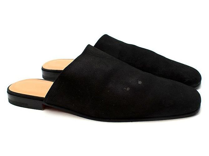 Chaussons Booties En Daim Noir Matt Bernson - Pointure US 7.5 Femme - Occasion