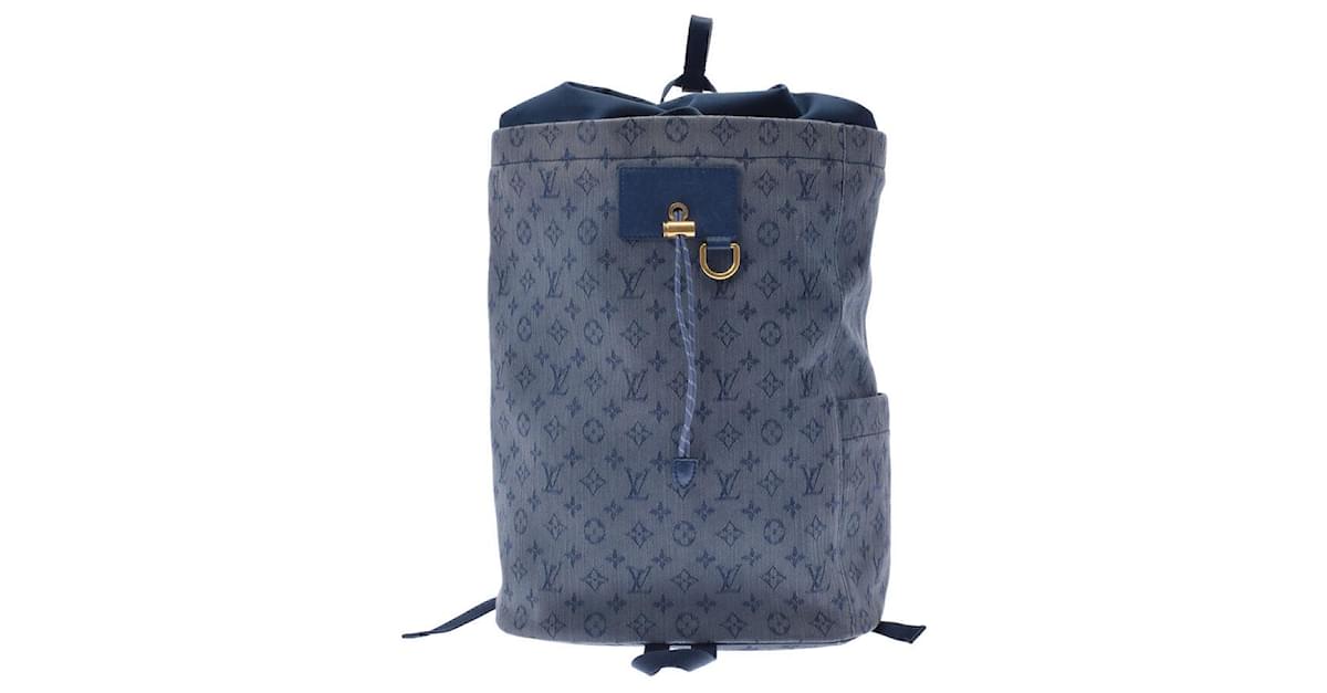 Louis Vuitton Chalk Navy blue Cloth ref.786335 - Joli Closet