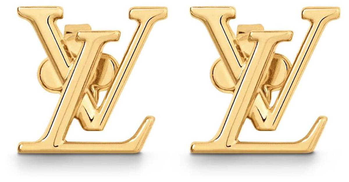 Louis Vuitton LV Iconic Earrings Golden ref.786343 - Joli Closet