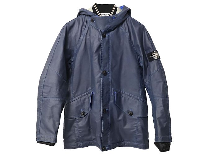 Sweat-shirt Vintage Stone Island A/W 1993 - Col Roulé Haut, Coton Mako - Taille Large
