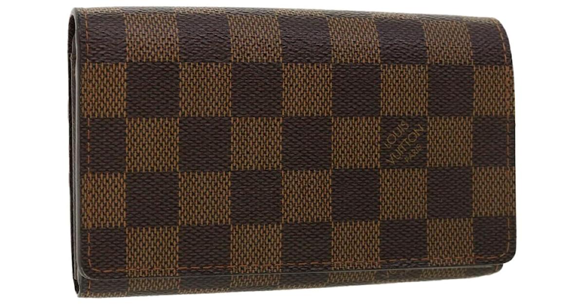 Louis Vuitton Damier Ebene Canvas Koala Wallet (Authentic Pre