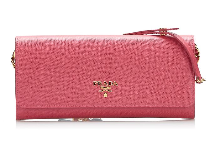 LIU JO - Pochette Zip Saffiano Rose - Taille Unique - Petit Sac Femme élégant