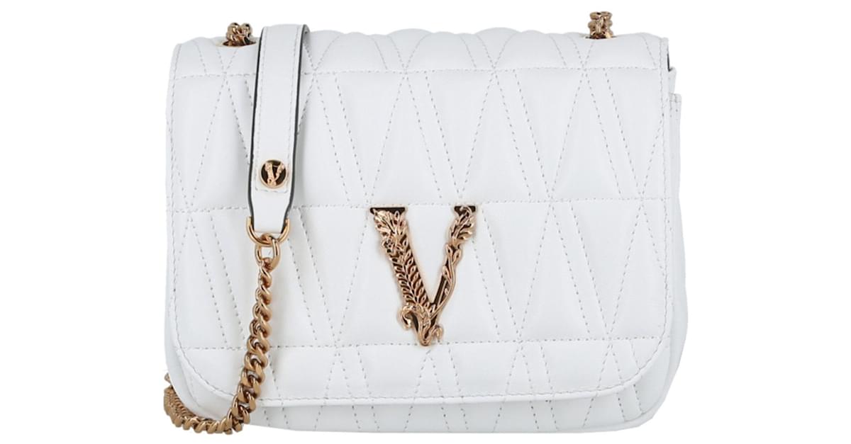 Versace Virtus Quilted Evening Bag