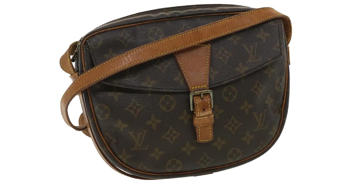 LOUIS VUITTON Monogram Jeune Fille GM Shoulder Bag M51225 LV Auth