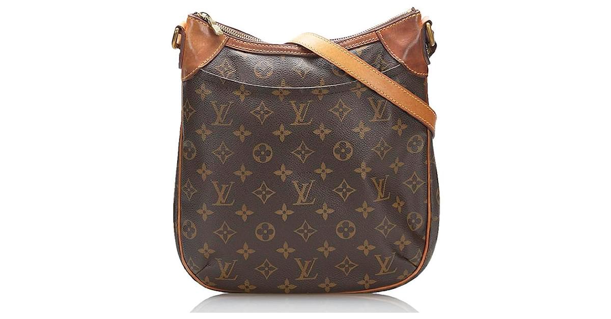 Louis Vuitton Monogram Odeon PM M56390 Brown Cloth ref.903878