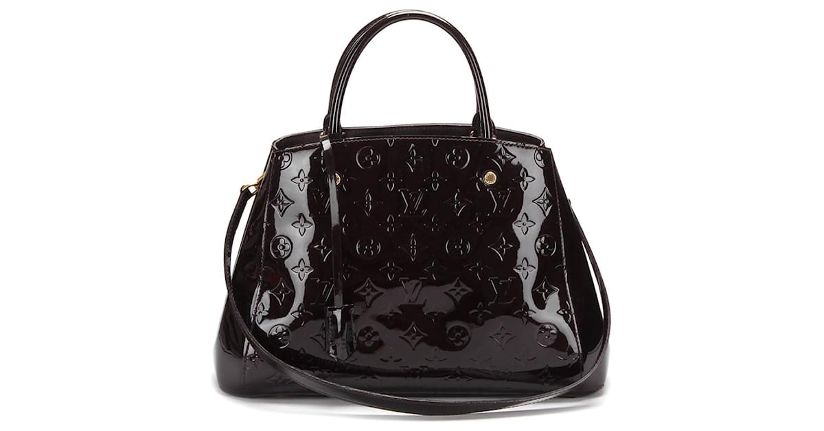 Louis Vuitton Montaigne MM Monogram Vernis