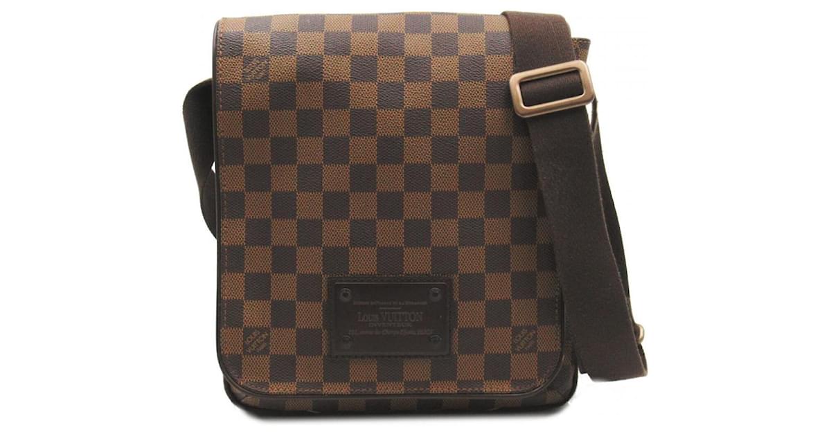 Louis Vuitton Damier Ebene Brooklyn PM N51210 Brown Cloth ref