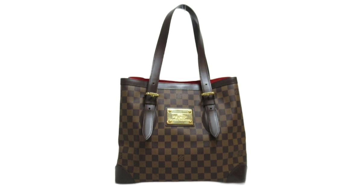 Louis Vuitton Damier Ebene Hampstead MM N51204 Brown Cloth ref.950610 -  Joli Closet