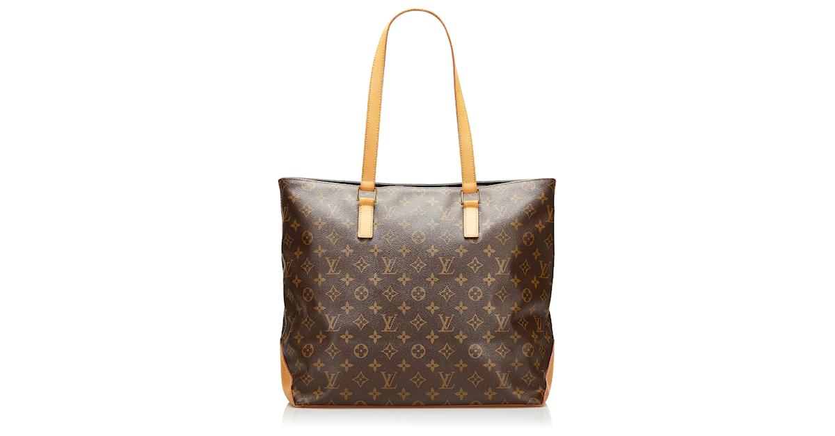 Louis Vuitton Brown Monogram Cabas Mezzo Cloth ref.971940 - Joli Closet