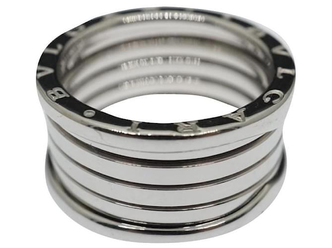 Bulgari B.Zero 1 18 Karat White Gold Five Band Ring 64 (Sold Bulgari B.Zero 1 18 Karat White Gold Five Band Ring 64 (Sold