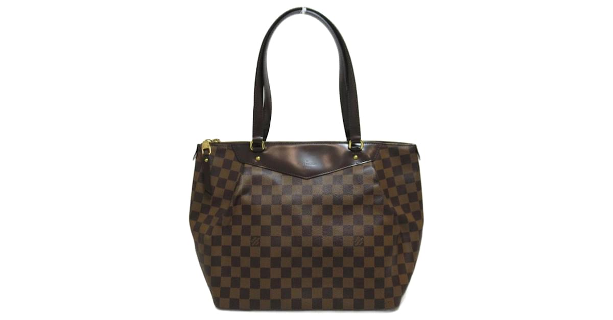 LOUIS VUITTON LOUIS VUITTON Westminster GM Shoulder tote Bag N41103 Damier  canvas Brown Ebene N41103