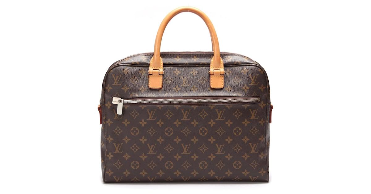 Louis Vuitton Monogram Horizon Briefcase Brown Cloth ref.798292 - Joli  Closet