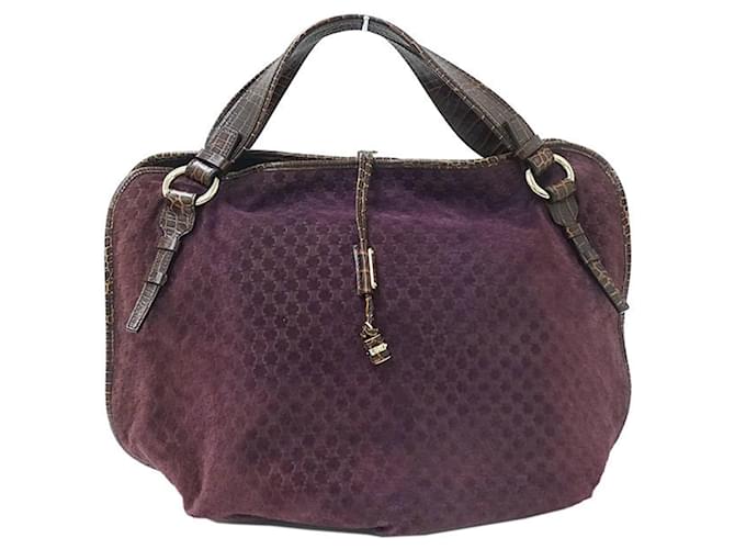 C?�line Bittersweet Purple Suede ref.792442 - Joli Closet