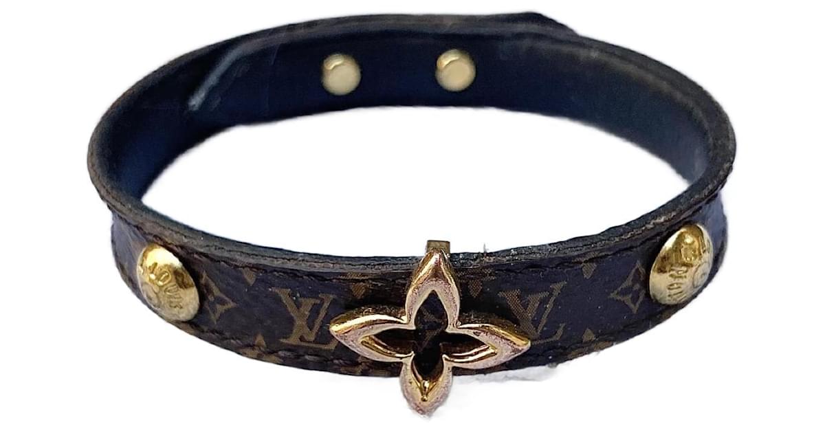 Louis Vuitton Brown Blooming Bracelet 19