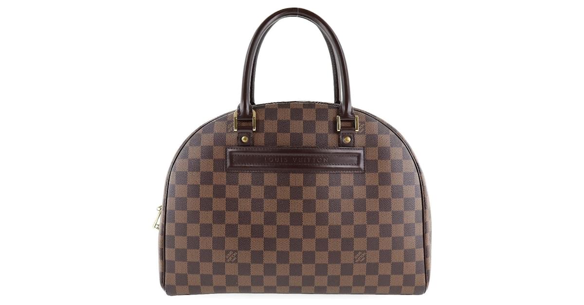 Handbags Louis Vuitton Louis Vuitton Nolita N HANDBAG41455 Ebony Damier Canvas Bandouliere Bag
