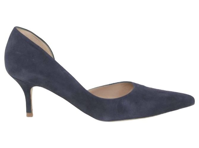 Escarpins LK Bennett 'Flossie' En Cuir Verni Noir - Pointure 42 - Talon Haut élégant - Neuf Avec Boîte