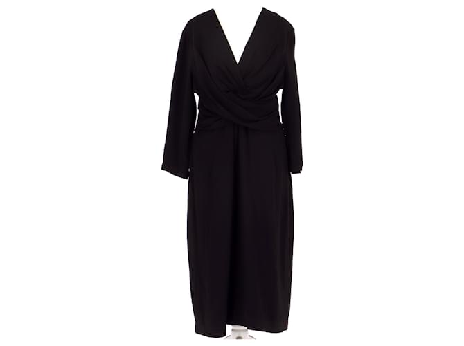 Burberry Robe Viscose Noir ref.801632 - Joli Closet