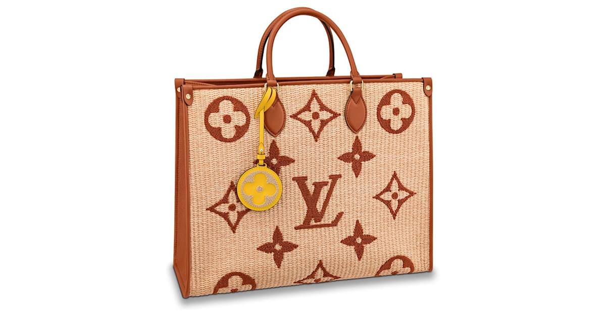 Louis Vuitton LV Onthego Raffia GM Brown ref.801734 - Joli Closet