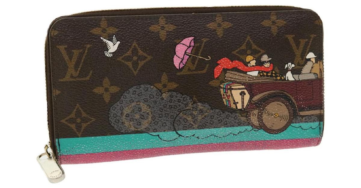 Louis Vuitton Zippy Wallet Evasion Monogram Long Wallet Direct