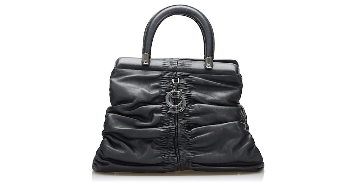 Dior Karenina Black Leather ref.802574 - Joli Closet